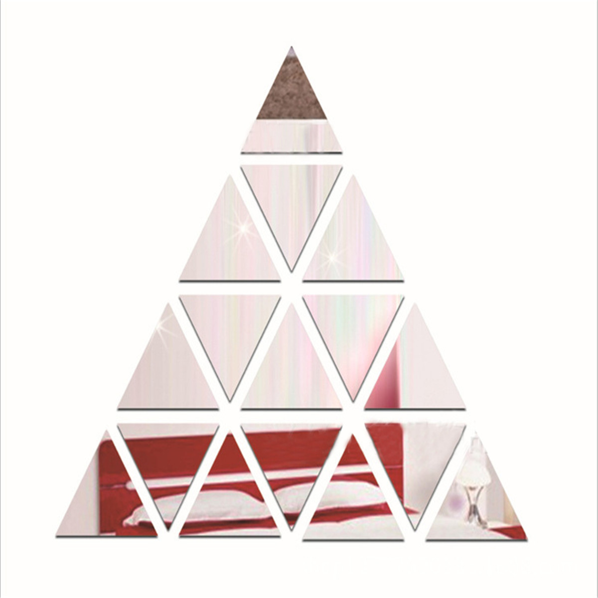 Dekorativní zrcadla Trojúhelník XS